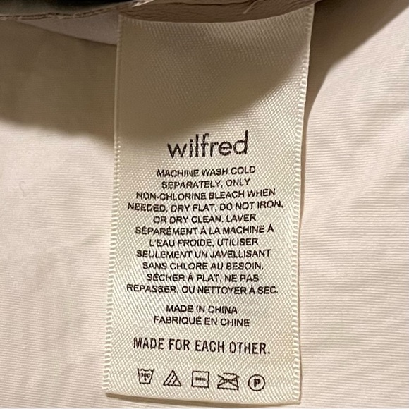 Aritzia leather mini skirt size 0 - Picture 4 of 4